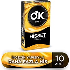 Okey Prezervatif Hisset 10'lu