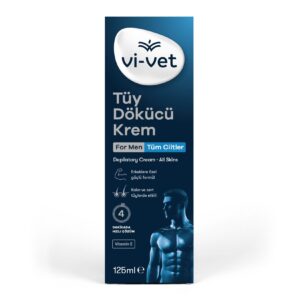 Vi-Vet Tüy Dökücü Krem Erkekler İçin 125 ml