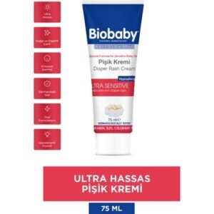 Biobaby Ultra Hassas Pişik Giderici Krem 75 ml