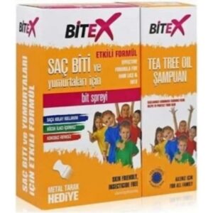 Bitex Bit Spreyi 100 ml + Şampuan 150 ml - Çelik Tarak Hediyeli