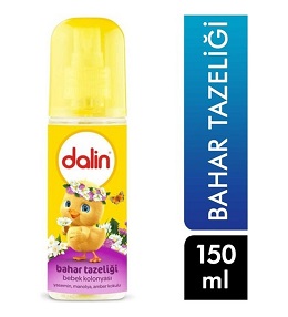 Dalin Bebek Kolonyası Sprey Bahar Tazeliği 150 ml