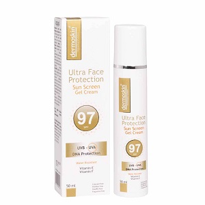 Dermoskin Ultra Face Protection Sun Screen Gel Cream SPF50+ 50 ml