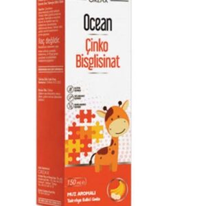 Ocean Çinko Bisglisinat Şurup 150 ml - Muz Aromalı