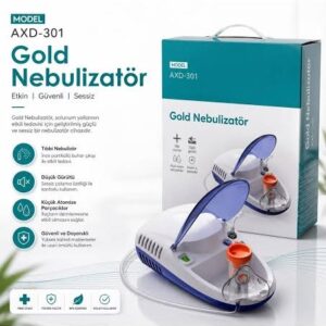 Serfarma Gold Axd-301 Kompresörlü Kapaklı Nebülizatör Cihazı